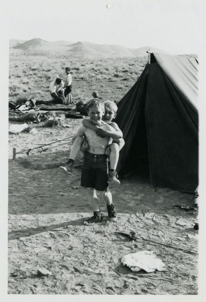 Two-boys-camping